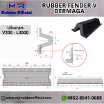Rubber Fender Type V200 L3000