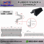 Rubber Fender Type V200 L3500