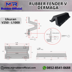 Rubber Fender Type V250 L1000