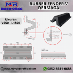 Rubber Fender Type V250 L1500