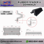 Rubber Fender Type V250 L2500
