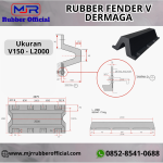 Rubber Fender Type V150 L2000