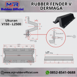 Rubber Fender Type V150 L2500