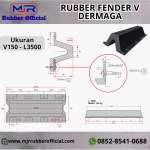 Rubber Fender Type V150 L3500