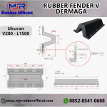 Rubber Fender Type V200 L1500