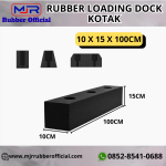 Rubber Loading Dock Kotak 10x10x100 cm