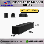 Rubber Loading Dock Kotak 10x20x100 cm